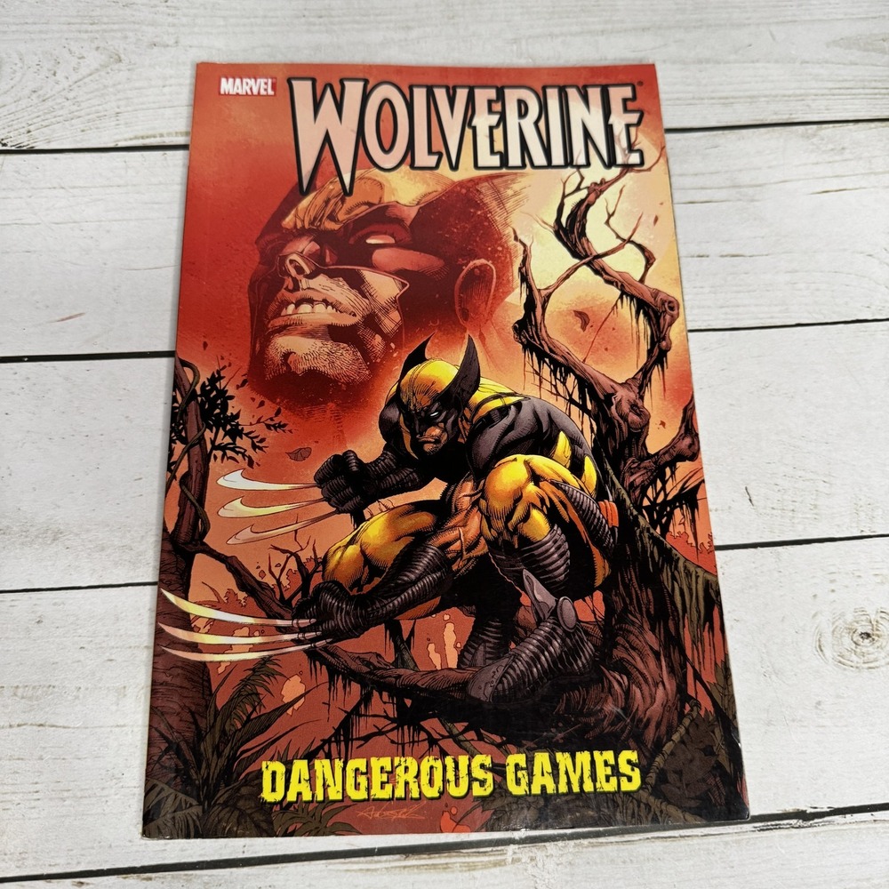 Marvel Wolverine: Dangerous Games Graphic Novel Comic Book TPB
